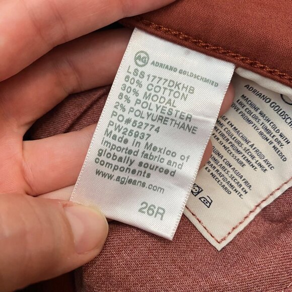 AG Adriano Goldschmied Farrah Skinny Ankle Jeans Womens 26 High Rise - Picture 6 of 9